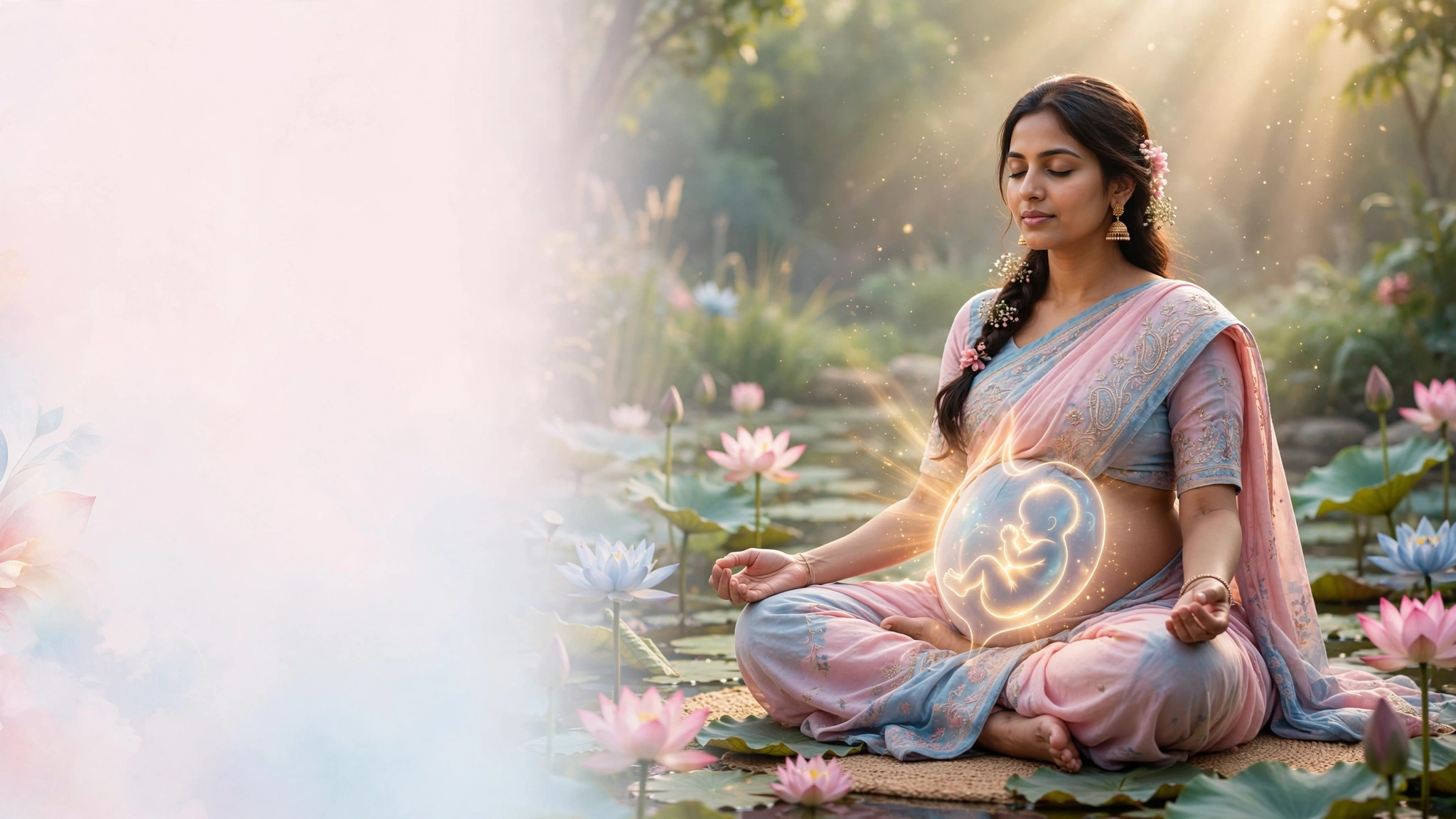 Pregnancy Support & Garbha Sanskar Yoga Nidra (40 Minutes)